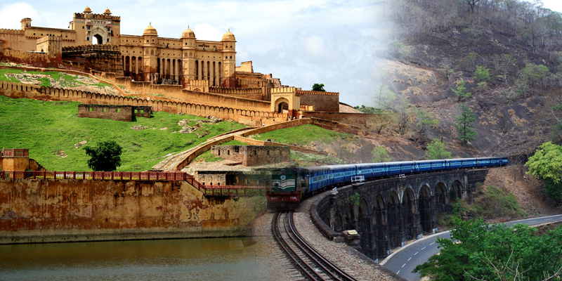 Delhi Agra with Jaipur Train Tour